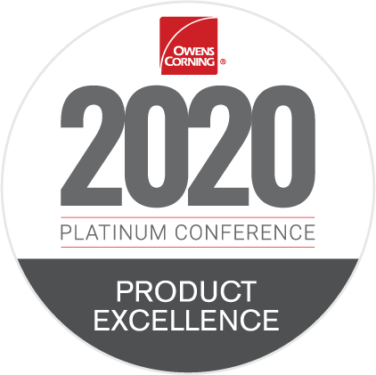 Owens Corning 2020 Product Excellence